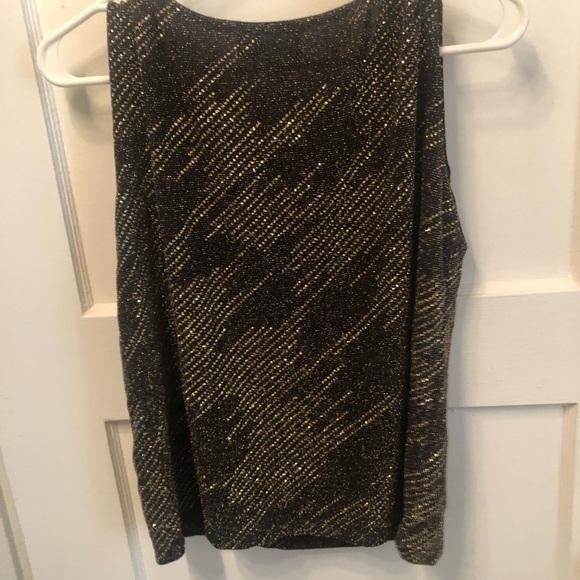 Visions Black and Gold Women's Top for those evenings out. A little stretch - Picture 6 of 6